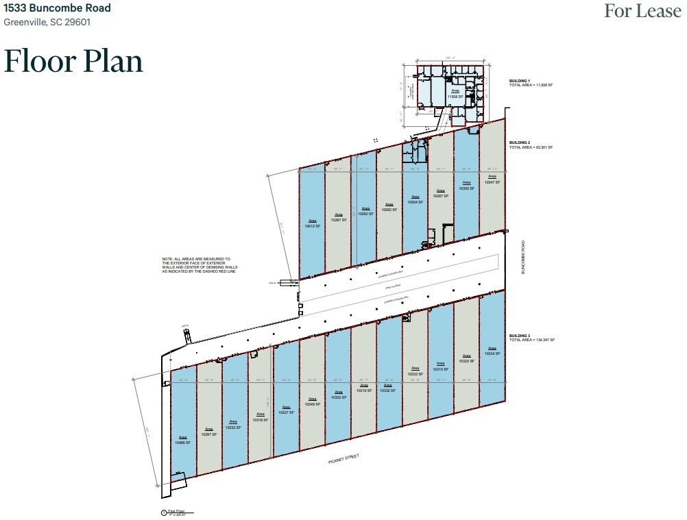 1533 Buncombe Rd, Greenville, SC for lease Floor Plan- Image 1 of 1