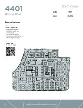 4401 Wilson Blvd, Arlington, VA à louer Plan d’étage- Image 1 de 1
