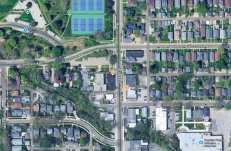 2625 Shelby St, Indianapolis, IN - Aerial map view