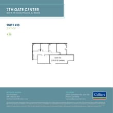 1601 N 7th St, Phoenix, AZ à vendre Plan d’étage- Image 1 de 1