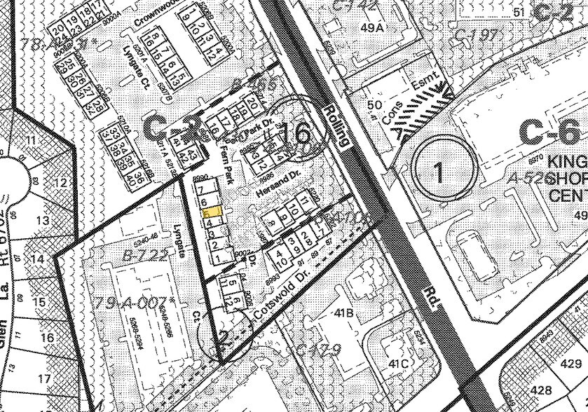 8990-9002 Fern Park Dr, Burke, VA à vendre - Plan cadastral - Image 2 de 8