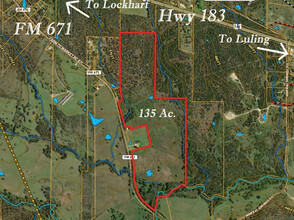 0 FM 671, Lockhart, TX - aerial  map view - Image1