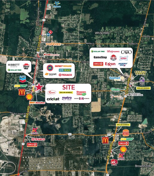 280 Main St, Baker, LA à louer - Photo du bâtiment - Image 2 de 3