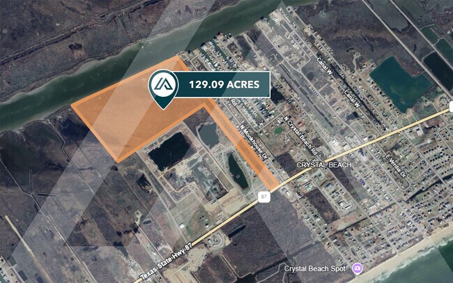 Plus de détails pour 1689 Highway 87, Crystal Beach, TX - Terrain à vendre