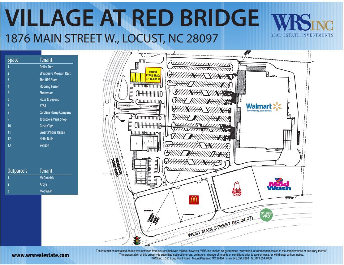 Redbridge Blvd, Locust, NC for lease Primary Photo- Image 1 of 7