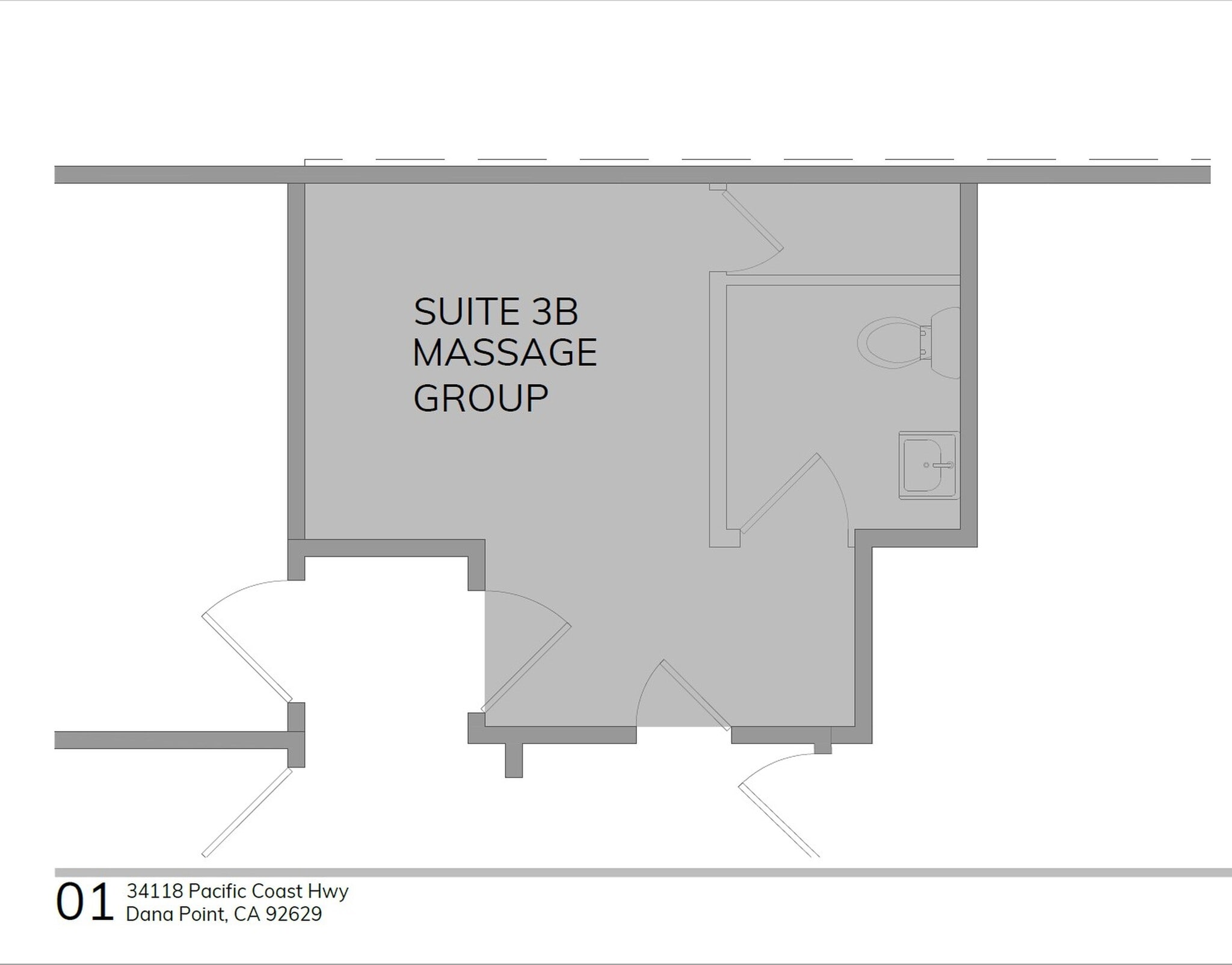 34118 Pacific Coast Hwy, Dana Point, CA for lease Floor Plan- Image 1 of 1