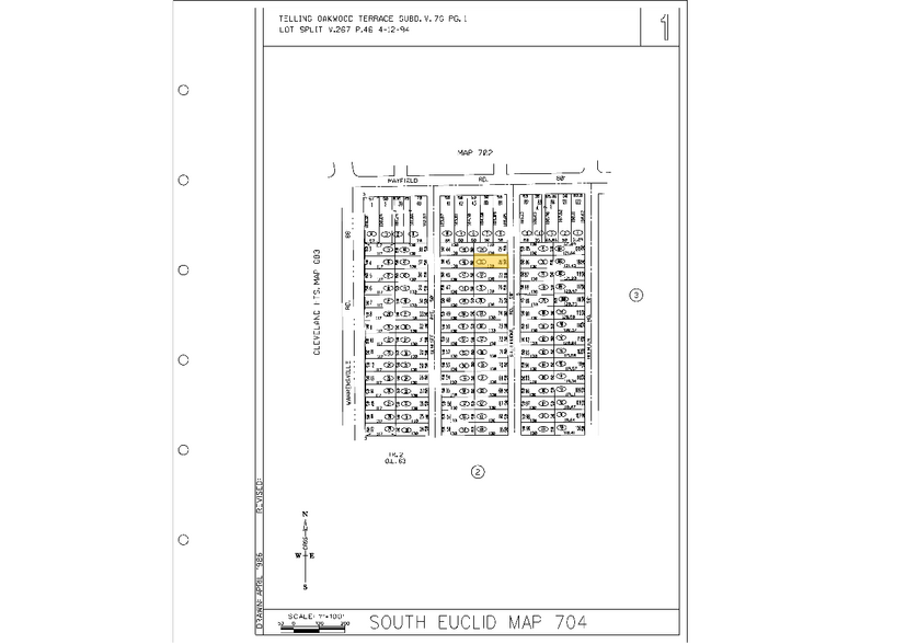 1474 Sherbrook Rd, South Euclid, OH for sale - Plat Map - Image 1 of 1
