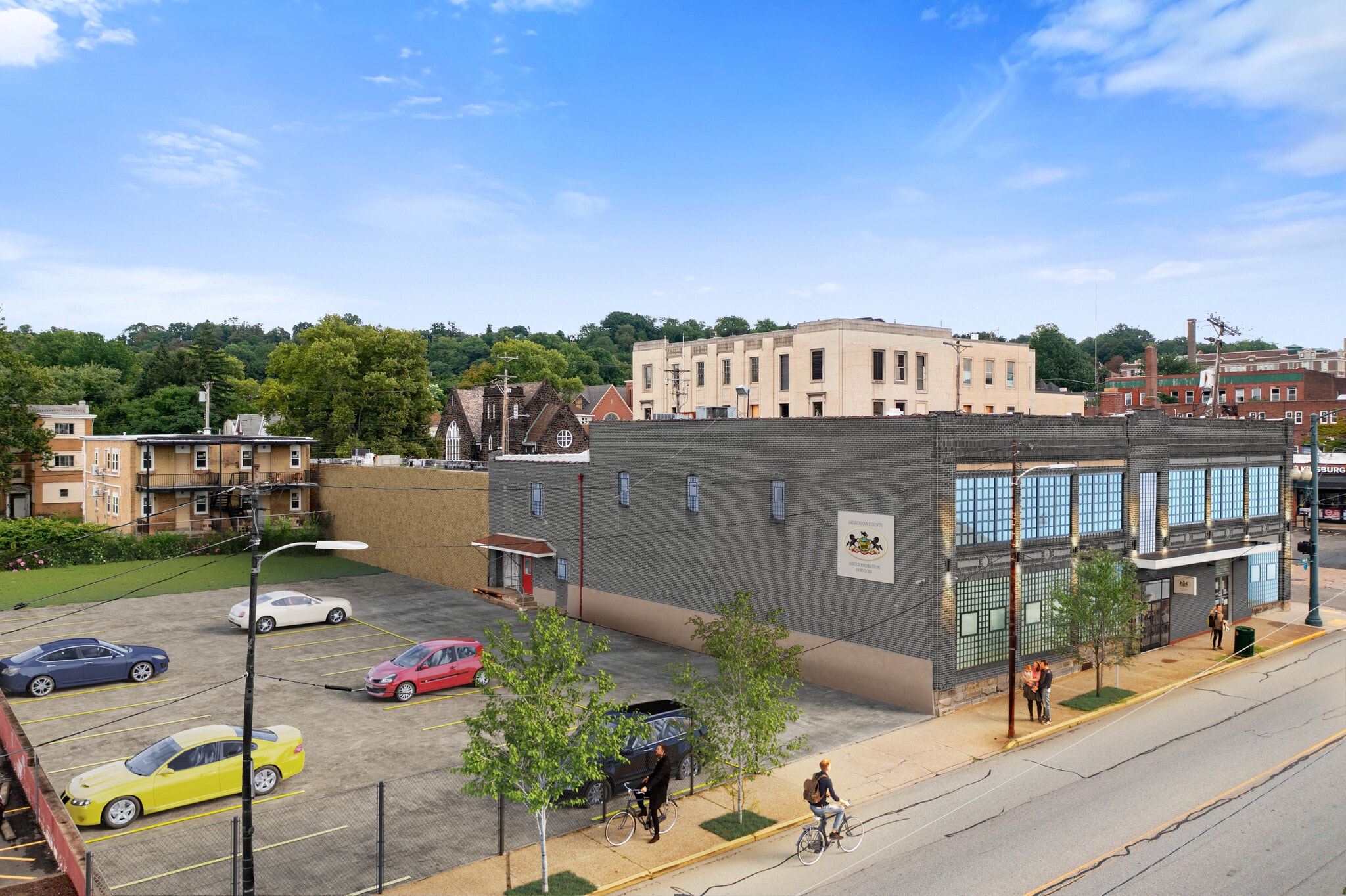 521 Penn Ave, Pittsburgh, PA for lease Aerial- Image 1 of 4