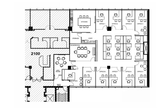 335 8th Ave SW, Calgary, AB for lease Floor Plan- Image 1 of 1