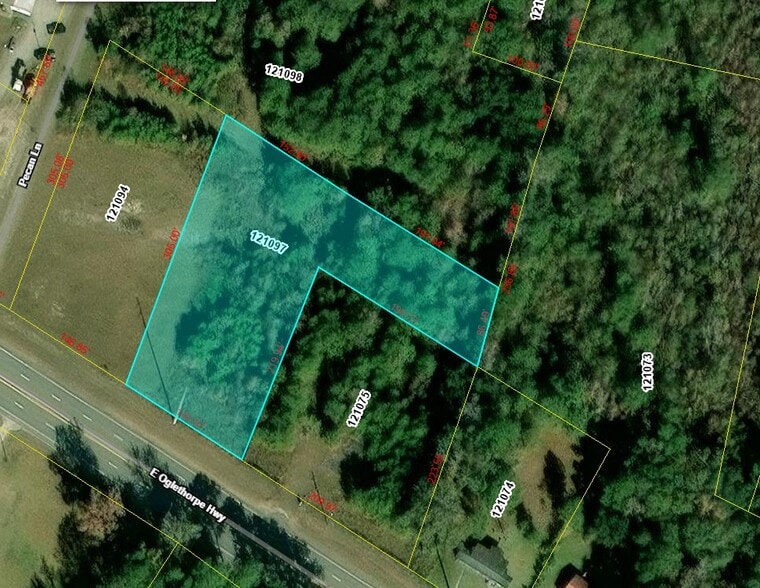 1.4 AC East Oglethorpe Highway, Midway, GA à vendre - Photo du bâtiment - Image 2 de 2