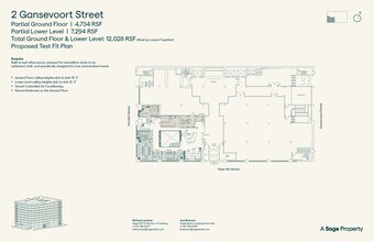 2 Gansevoort St, New York, NY for lease Floor Plan- Image 1 of 6