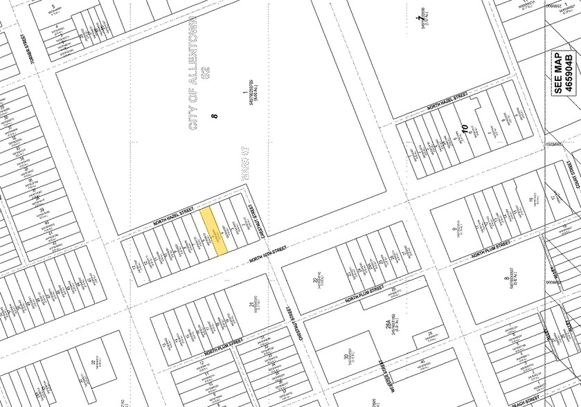 919 W. Hamilton St, Allentown, PA à louer - Plan cadastral - Image 2 de 9