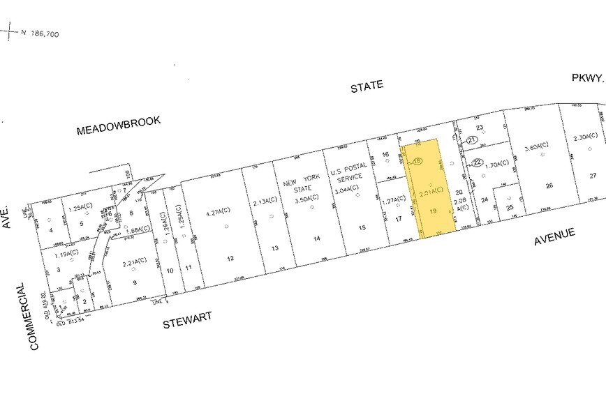 975 Stewart Ave, Garden City, NY à vendre - Plan cadastral - Image 1 de 1