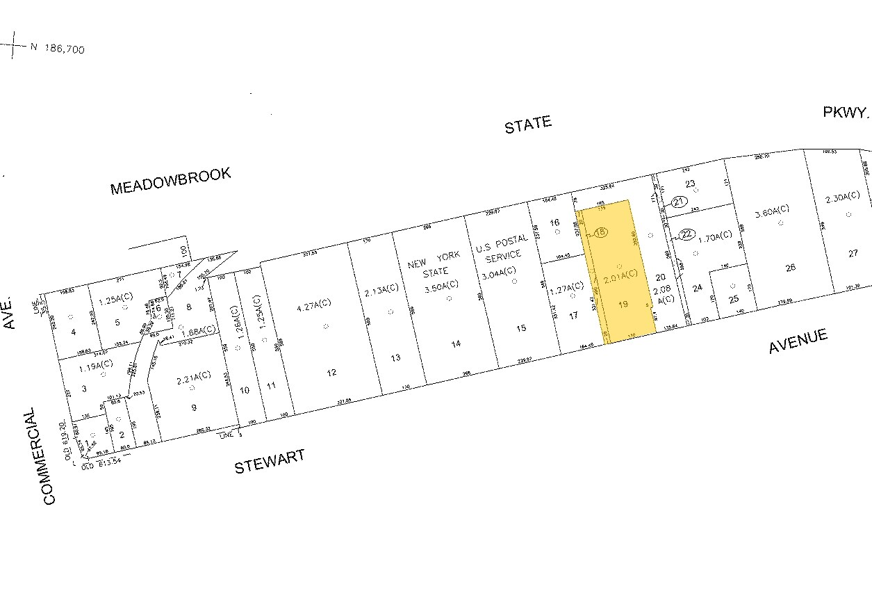 975 Stewart Ave, Garden City, NY à vendre Plan cadastral- Image 1 de 1