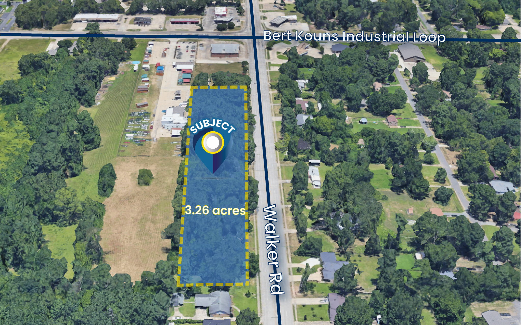 9220 Walker Rd, Shreveport, LA à vendre Aérien- Image 1 de 5