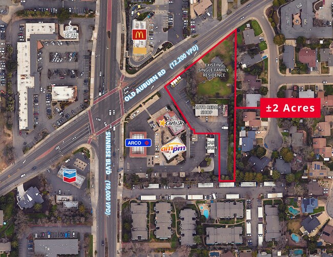 More details for 7920 Old Auburn Rd, Citrus Heights, CA - Land for Lease