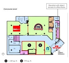 1 St Clair Ave E, Toronto, ON à louer Plan d’étage- Image 1 de 3