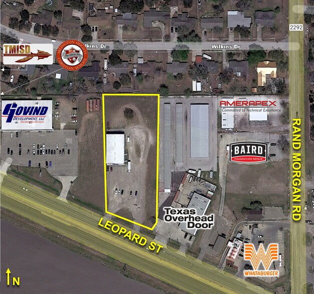 9434 Leopard St, Corpus Christi, TX for lease - Aerial - Image 2 of 12