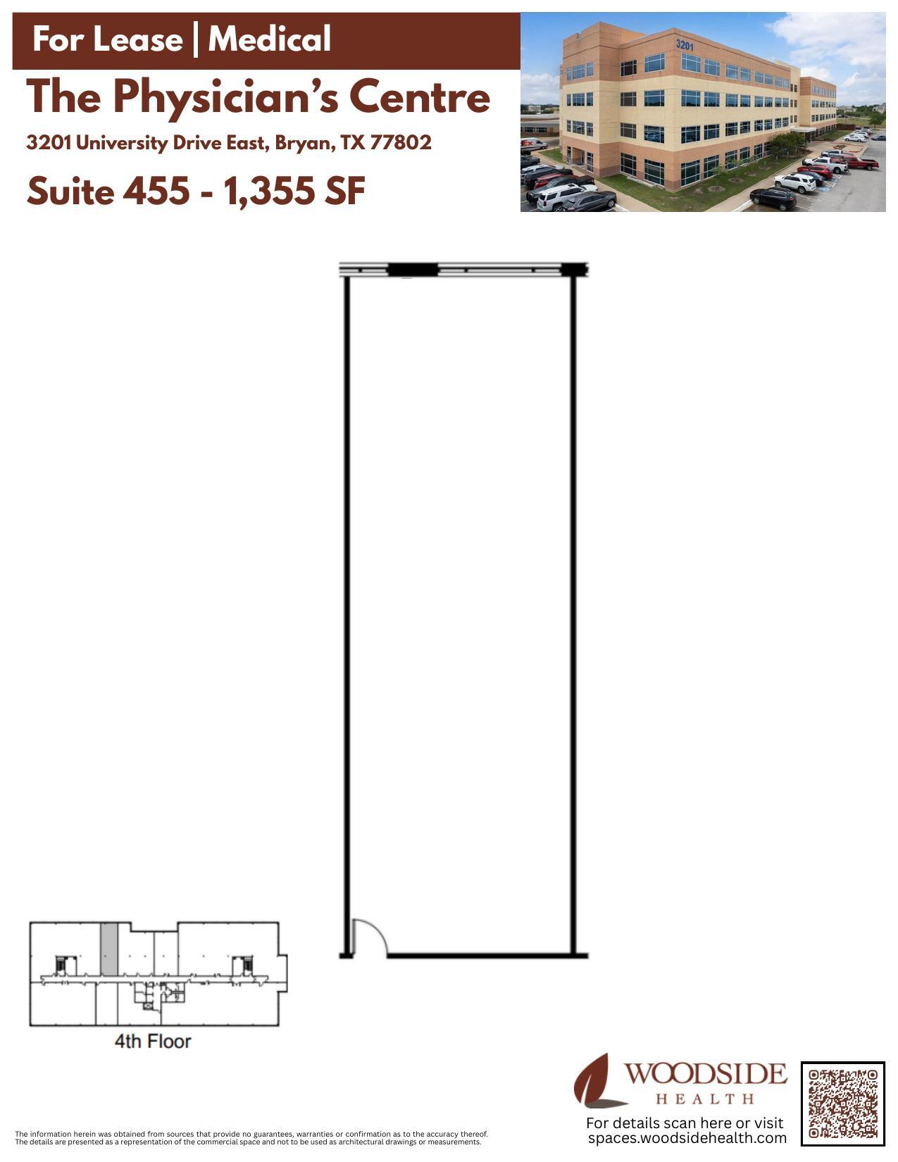 3201 University Dr E, Bryan, TX à louer Plan d’étage- Image 1 de 1