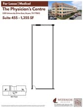 3201 University Dr E, Bryan, TX à louer Plan d’étage- Image 1 de 1