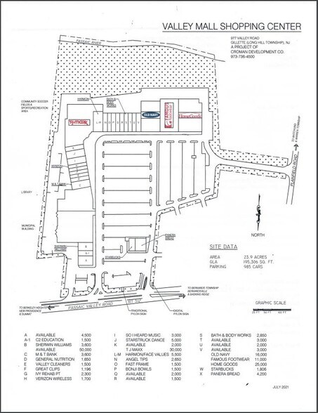 Valley Rd. & Plainfield R, Gillette, NJ à louer - Photo du bâtiment - Image 2 de 2