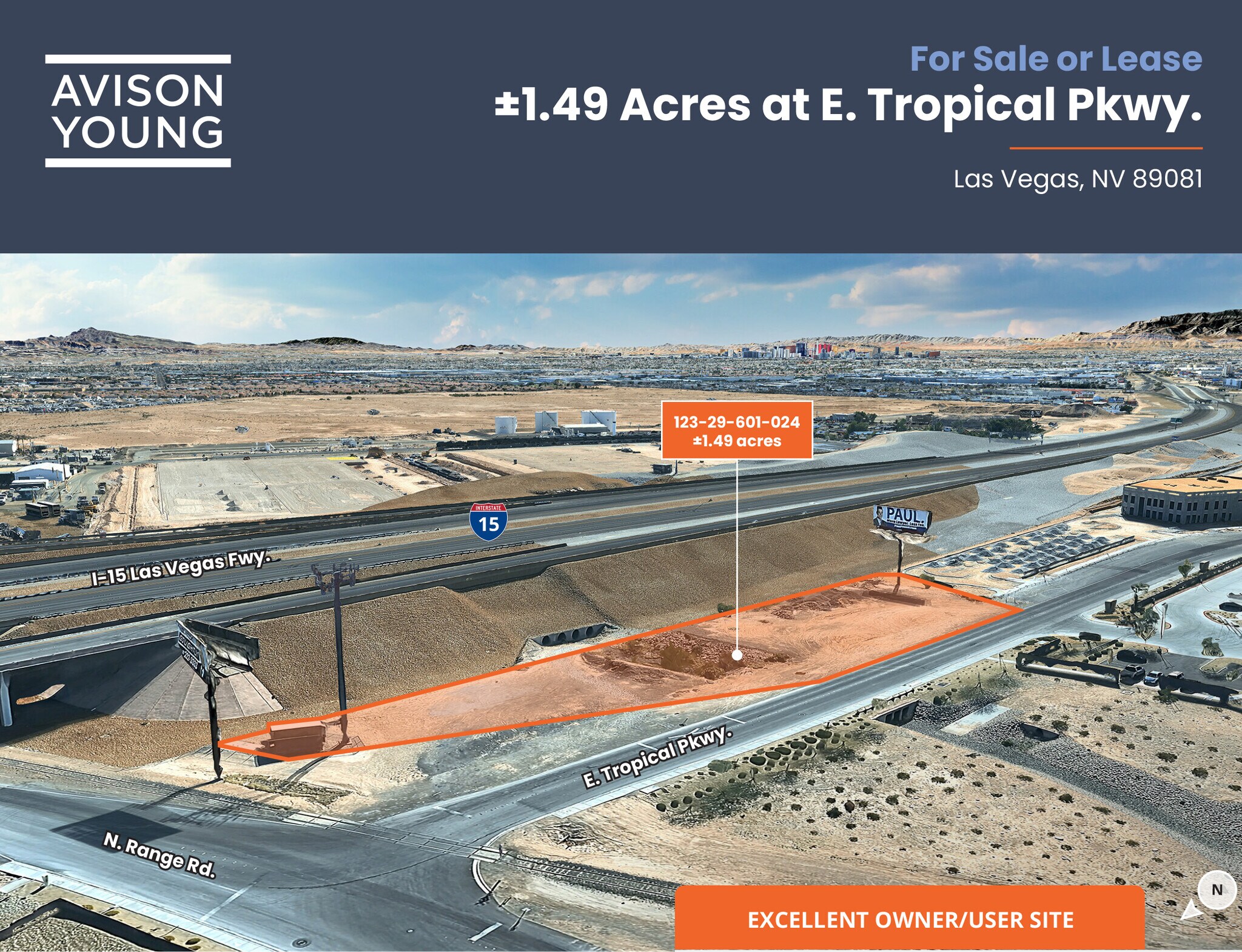 5011 E. Tropical, North Las Vegas, NV à vendre Photo du bâtiment- Image 1 de 6