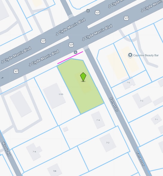 660 J Clyde Morris Blvd, Newport News, VA à louer - Plan cadastral - Image 1 de 1