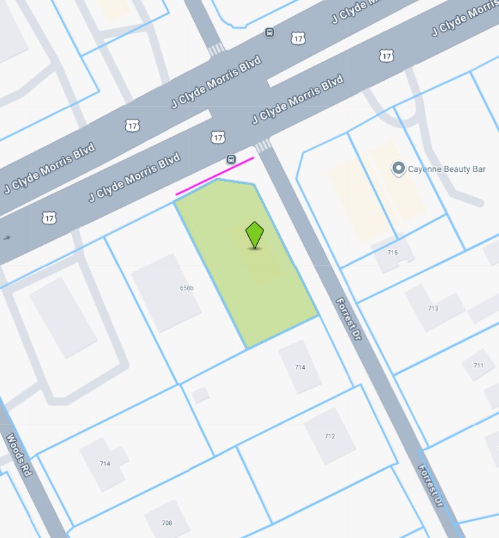 660 J Clyde Morris Blvd, Newport News, VA à louer Plan cadastral- Image 1 de 2