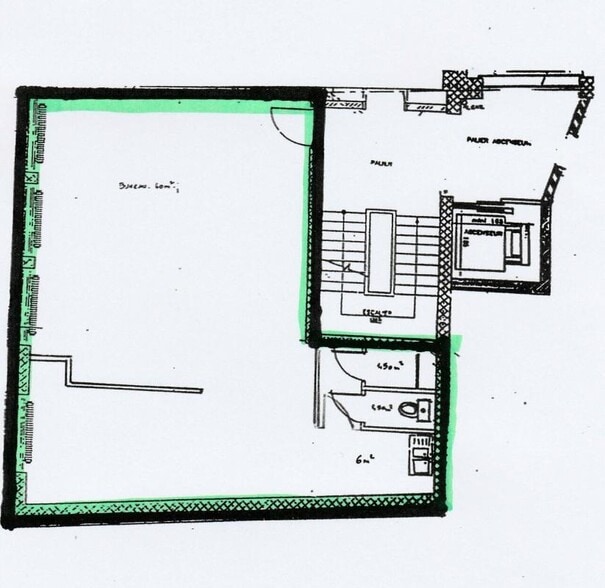 Office in Strasbourg for lease - Floor Plan - Image 2 of 2