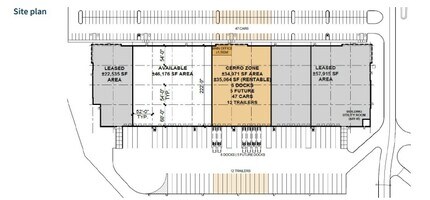 13975 Riverport Place Dr, Maryland Heights, MO à louer Plan de site- Image 1 de 3