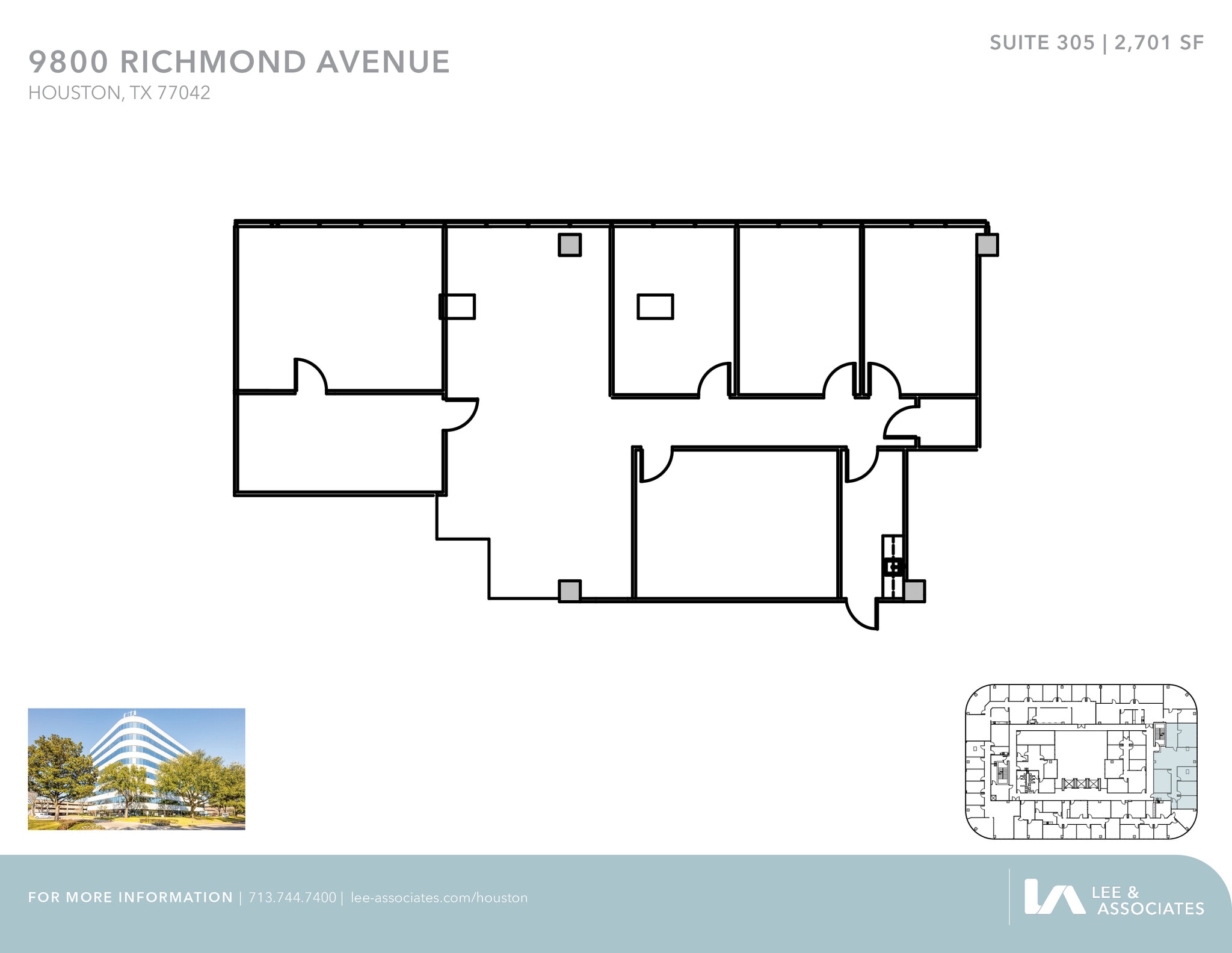 9800 Richmond Ave, Houston, TX for lease Floor Plan- Image 1 of 1