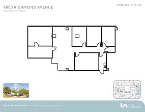 9800 Richmond Ave, Houston, TX for lease Floor Plan- Image 1 of 1