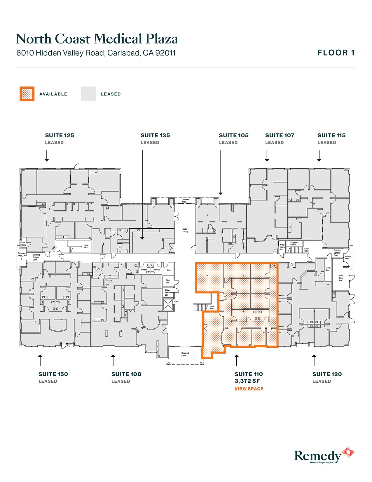 6010 Hidden Valley Rd, Carlsbad, CA for lease Floor Plan- Image 1 of 1