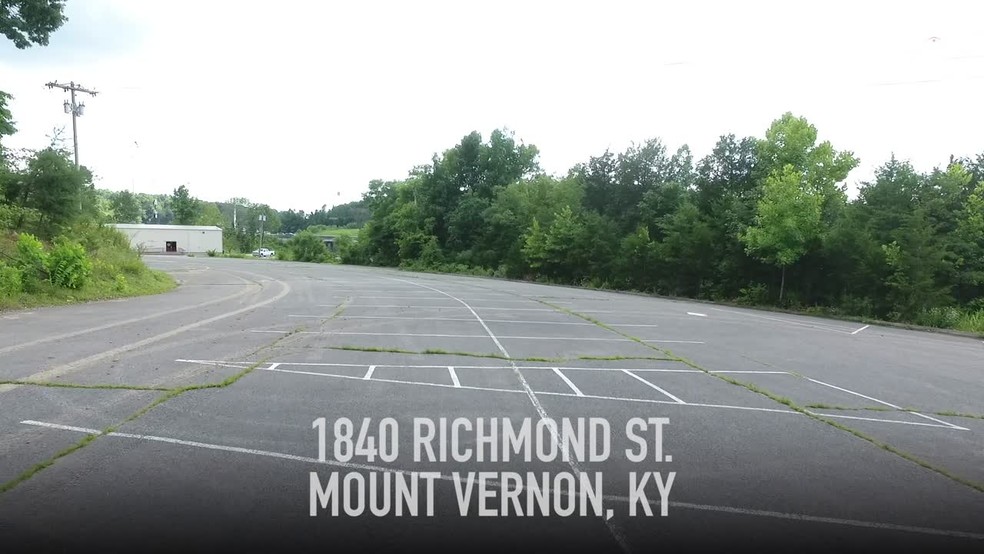 1840 Richmond St, Mount Vernon, KY à vendre - Vidéo sur l’inscription commerciale - Image 1 de 1