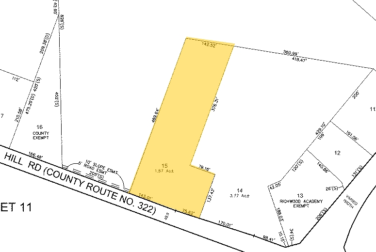 621 Mullica Hill Rd, Mullica Hill, NJ à vendre - Plan cadastral - Image 1 de 1