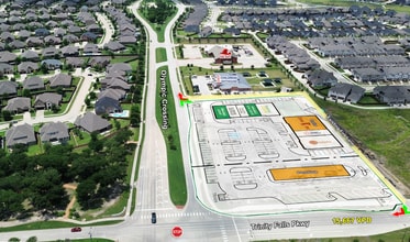 NWQ of Trinity Falls Pkwy & Olympic Crossing, McKinney, TX à louer Photo du bâtiment- Image 2 de 10
