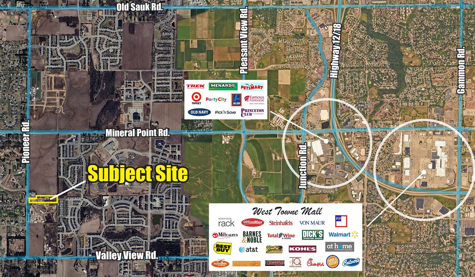 3612 Pioneer Rd, Verona, WI à vendre Photo du bâtiment- Image 1 de 2