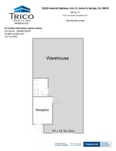 13600-13640 Imperial Hwy, Santa Fe Springs, CA à louer Plan d’étage- Image 1 de 1