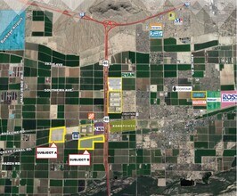 S Wilson Ave, Buckeye, AZ - Aérien  Vue de la carte