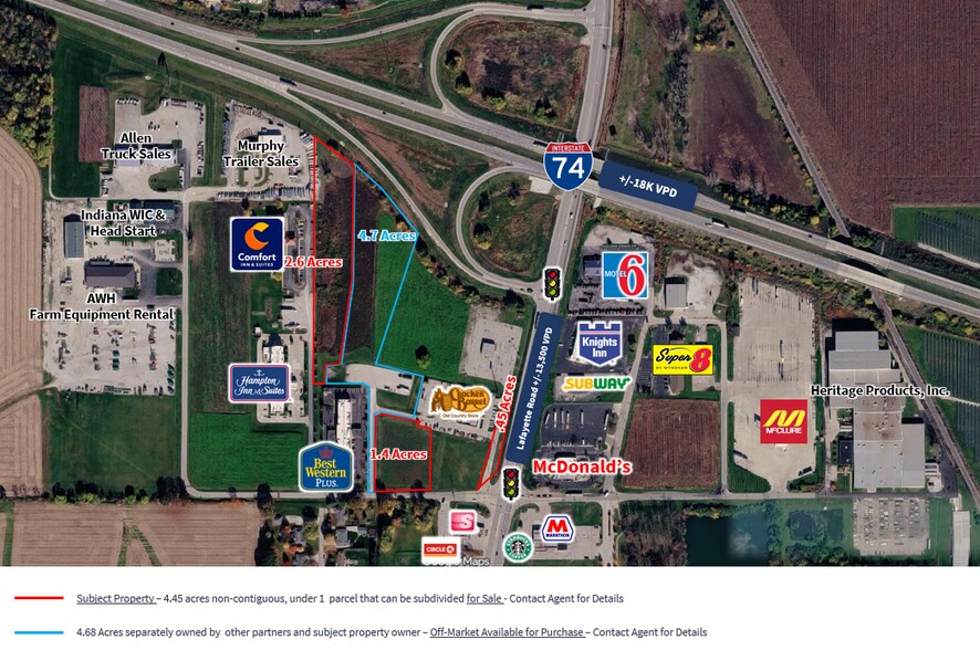 230 Industrial Boulevard, Crawfordsville, IN à vendre - Photo du bâtiment - Image 3 de 3