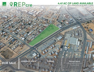 Plus de détails pour 575 N Yarbrough Dr, El Paso, TX - Terrain à vendre