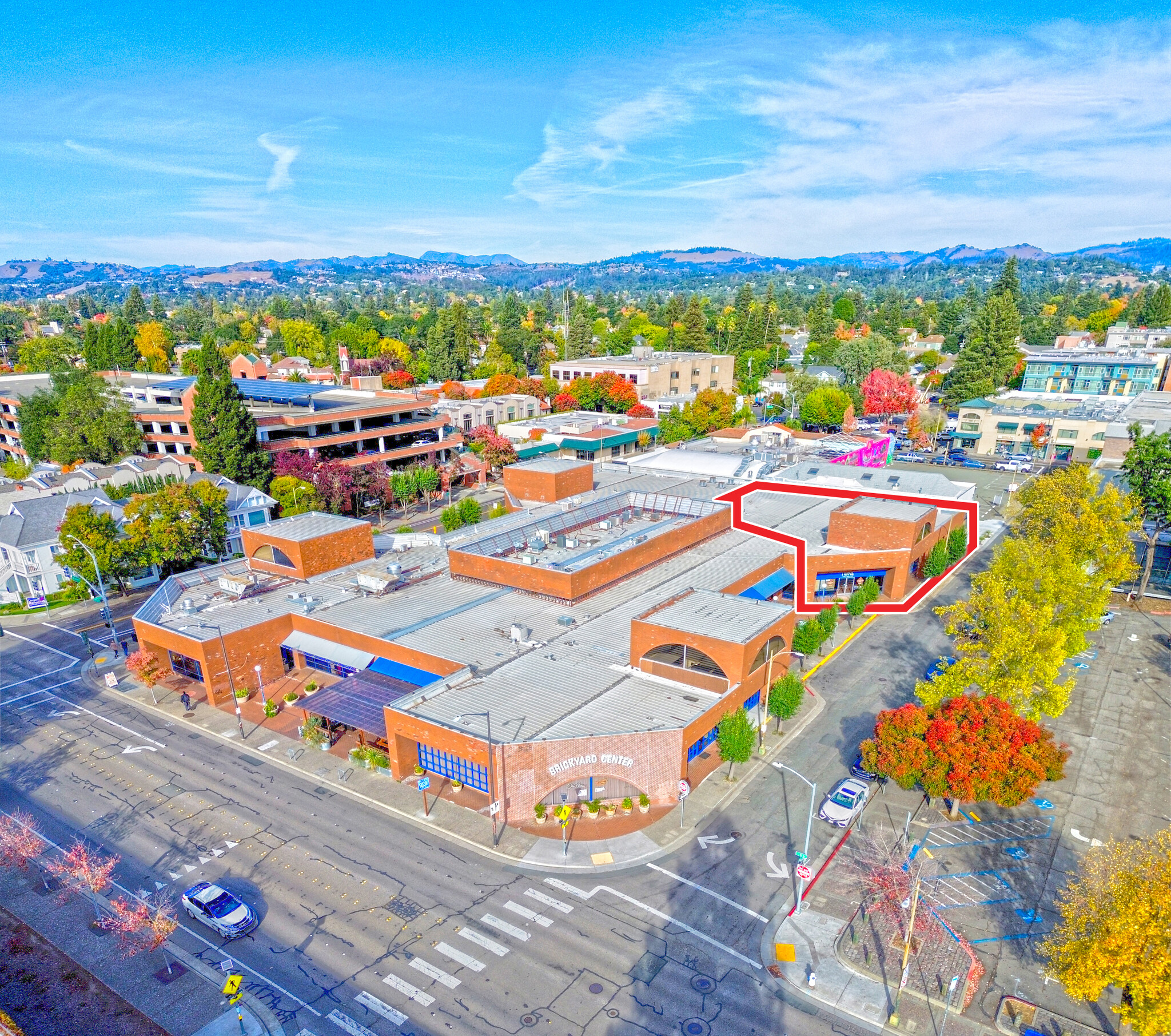 446 B St, Santa Rosa, CA for lease Aerial- Image 1 of 4