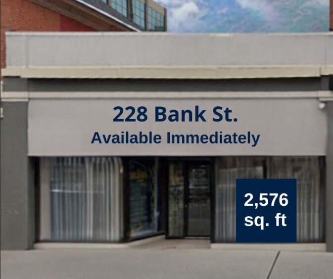 228 Bank St, Ottawa, ON à vendre Photo du bâtiment- Image 1 de 1