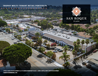 Plus de détails pour San Roque Plaza Portfolio – à vendre, Santa Barbara, CA