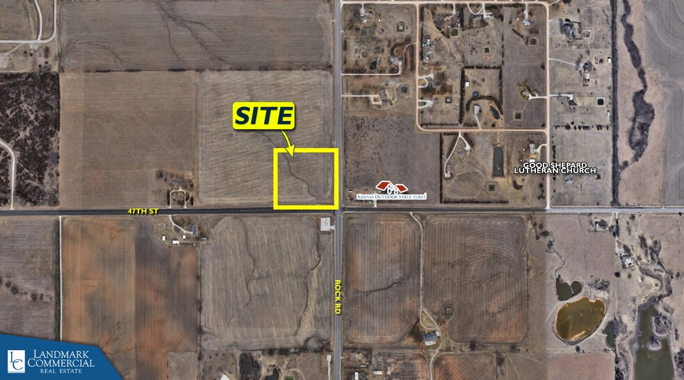 NWC of 47th & Rock rd, Derby, KS à vendre - Photo du bâtiment - Image 2 de 4