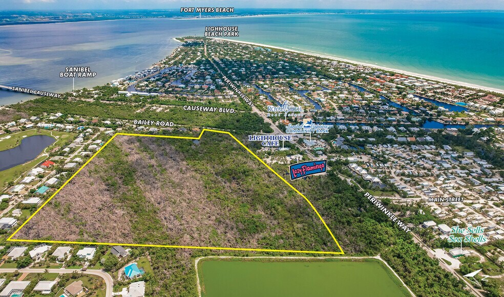 00 Bailey Rd, Sanibel, FL à vendre - Aérien - Image 3 de 9