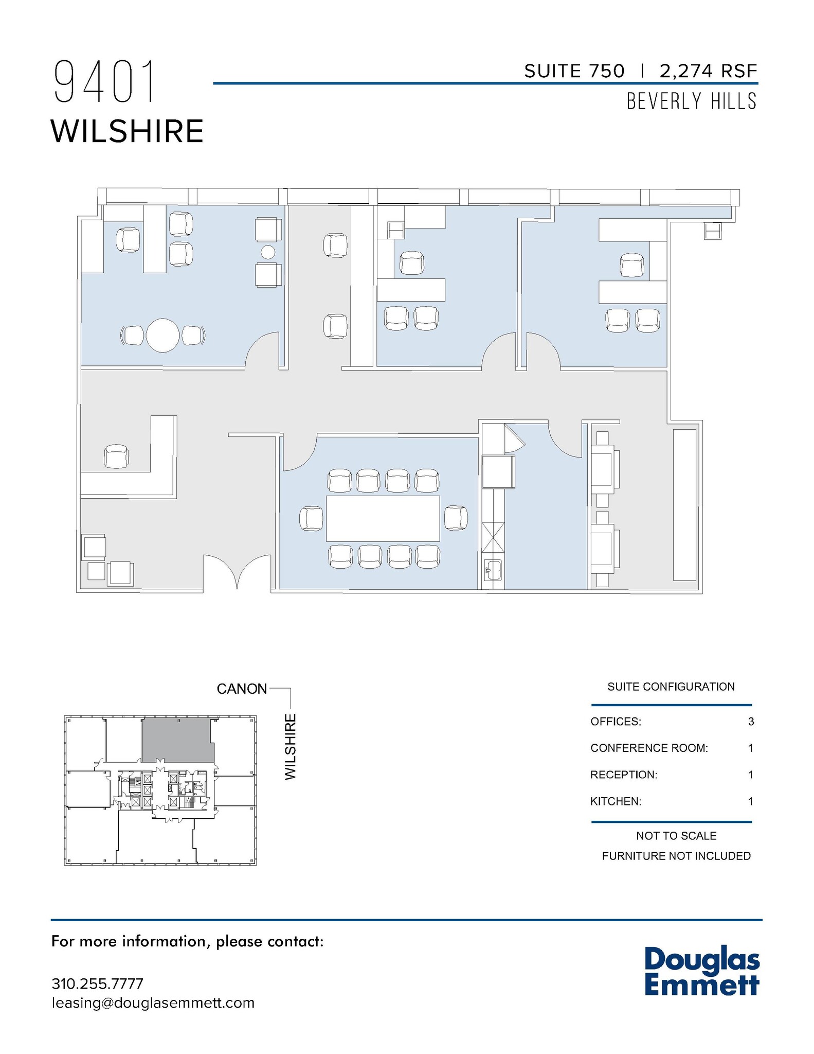 9401 Wilshire Blvd, Beverly Hills, CA for lease Floor Plan- Image 1 of 1