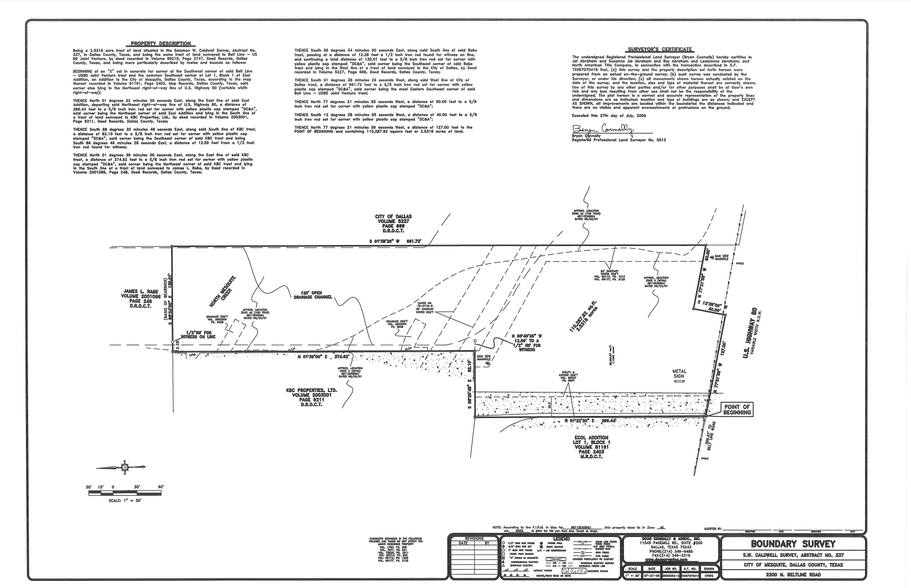 117 E Highway 80, Mesquite, TX à louer - Plan de site - Image 2 de 5