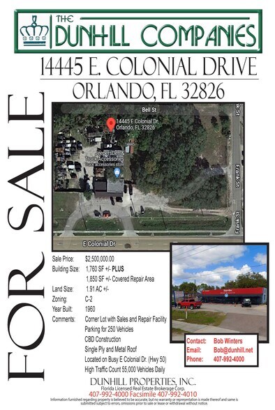 14445 E Colonial Dr, Orlando, FL à vendre - Photo du bâtiment - Image 3 de 3