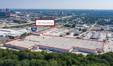 1301 S White River Pky E, Indianapolis, IN for lease Aerial- Image 2 of 2